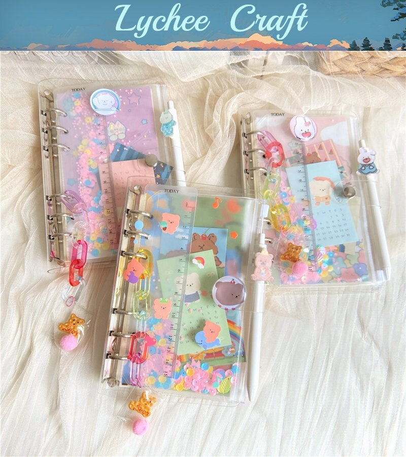 Kawaii Cute Stationery School Office Supplies School Box Japanese Korean  Style Gift for Kids Girls Students Love Birthdays Holidays 