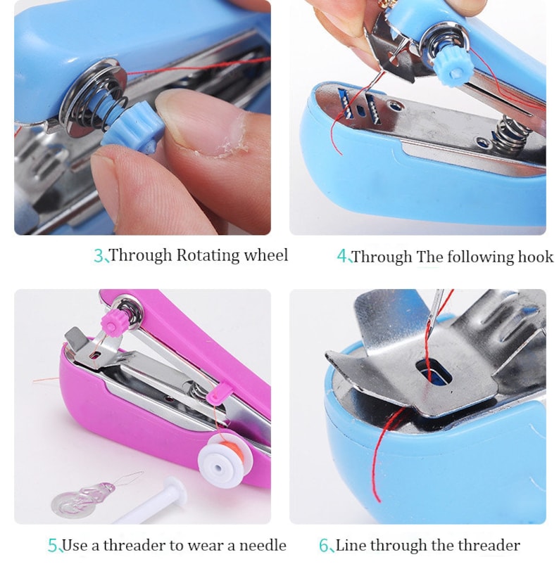 1pc Portable Mini Manual Sewing Machine Simple Operation Etsy