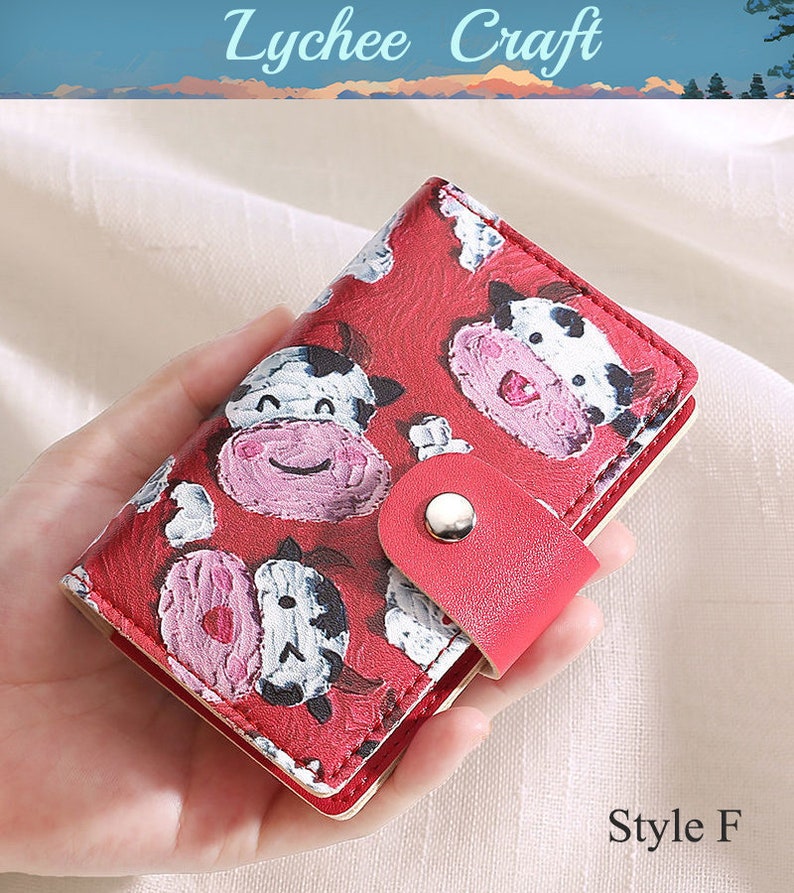 Cute Photo Album Oil Painting Style Picture Case Storage Etsy