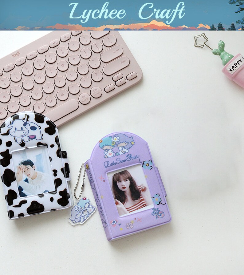 Cute Photo Album Archive Photocard Mini Album Animal Mini Etsy