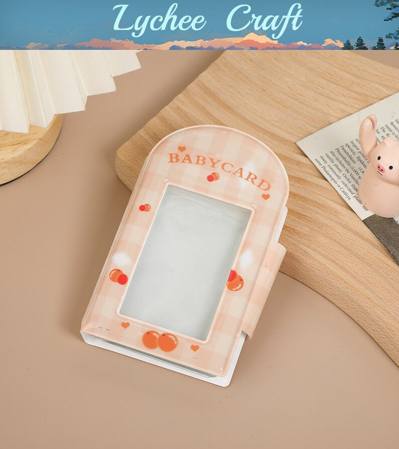 Cute Photo Album Archive Photocard Mini Album Cat Pattern Etsy