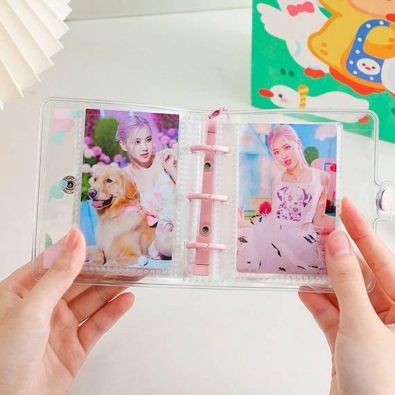 Cute Photo Album Kpop Photocard Holder Idol Card Collect Book Ins Photo  Album Decor Kawaii Photo Holder Kpop Decoration