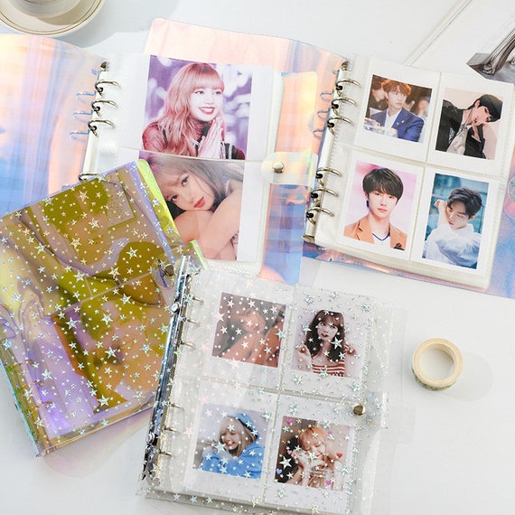 Glitter Photocard Binder, Photocard Album Binder, Postcard Collect Book 200  Slots -  Singapore