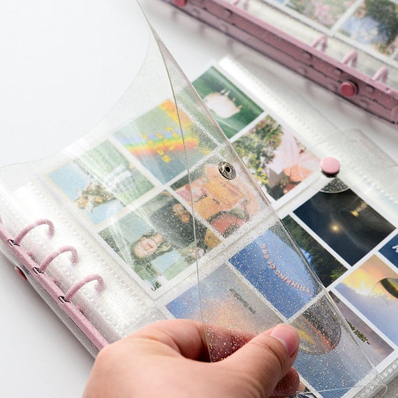 Glitter Photocard Binder, Photocard Album, Idol Photocard Collect