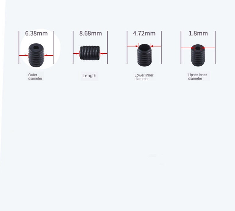 50/100 PCS Rope Cord Lock Plastic Stopper Cord End Toggle Clip Etsy