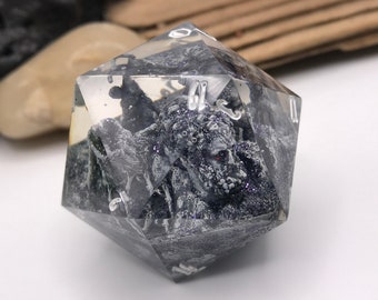 Sforzo Erculeo 2 - Dadi con bordo affilato D20 con finestra da 45 mm