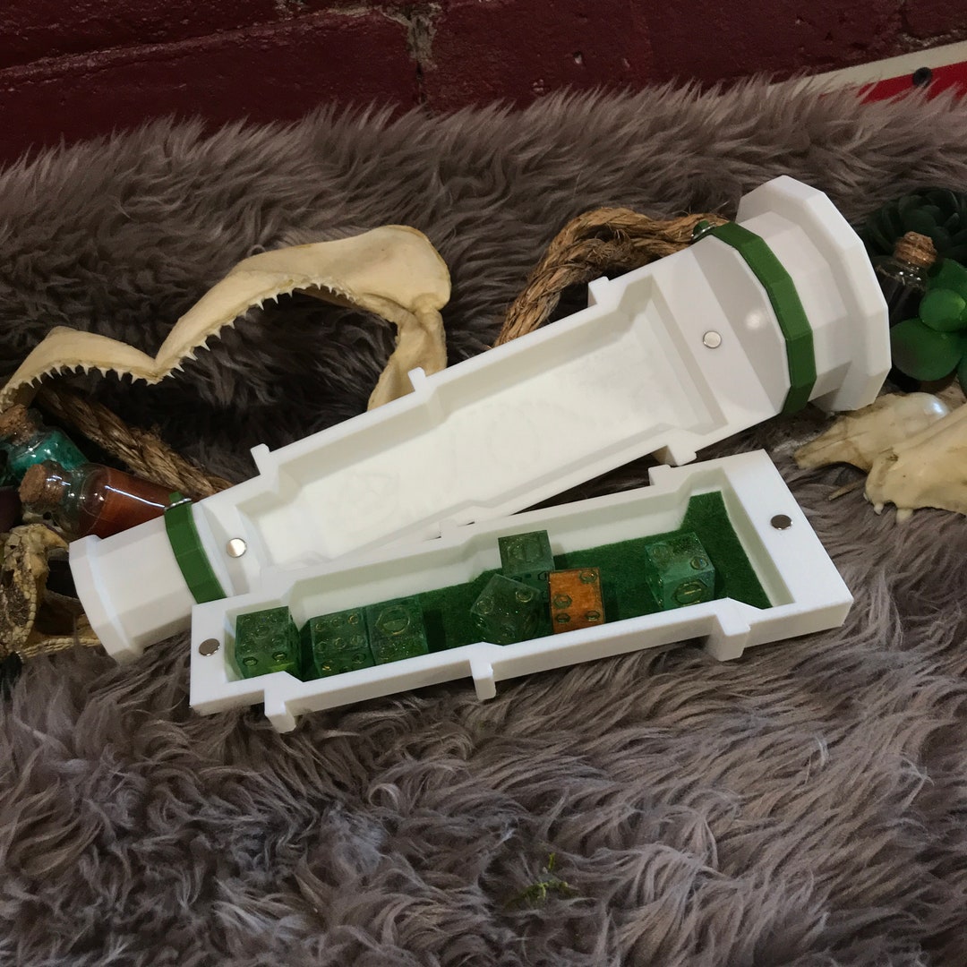 Clerical Inspection Spyglass Dice Vault Etsy