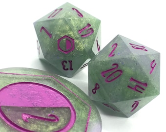 Angurie - Set di 2 dadi D20