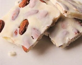 White Chocolate Almond Bark