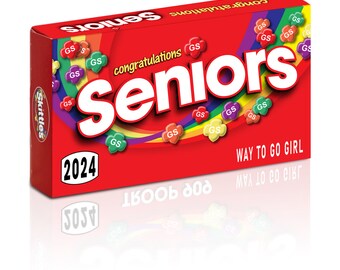 Customizable Junior Scouts 3.5 Oz Junior Mints Box Wrapper Girl Scout ...