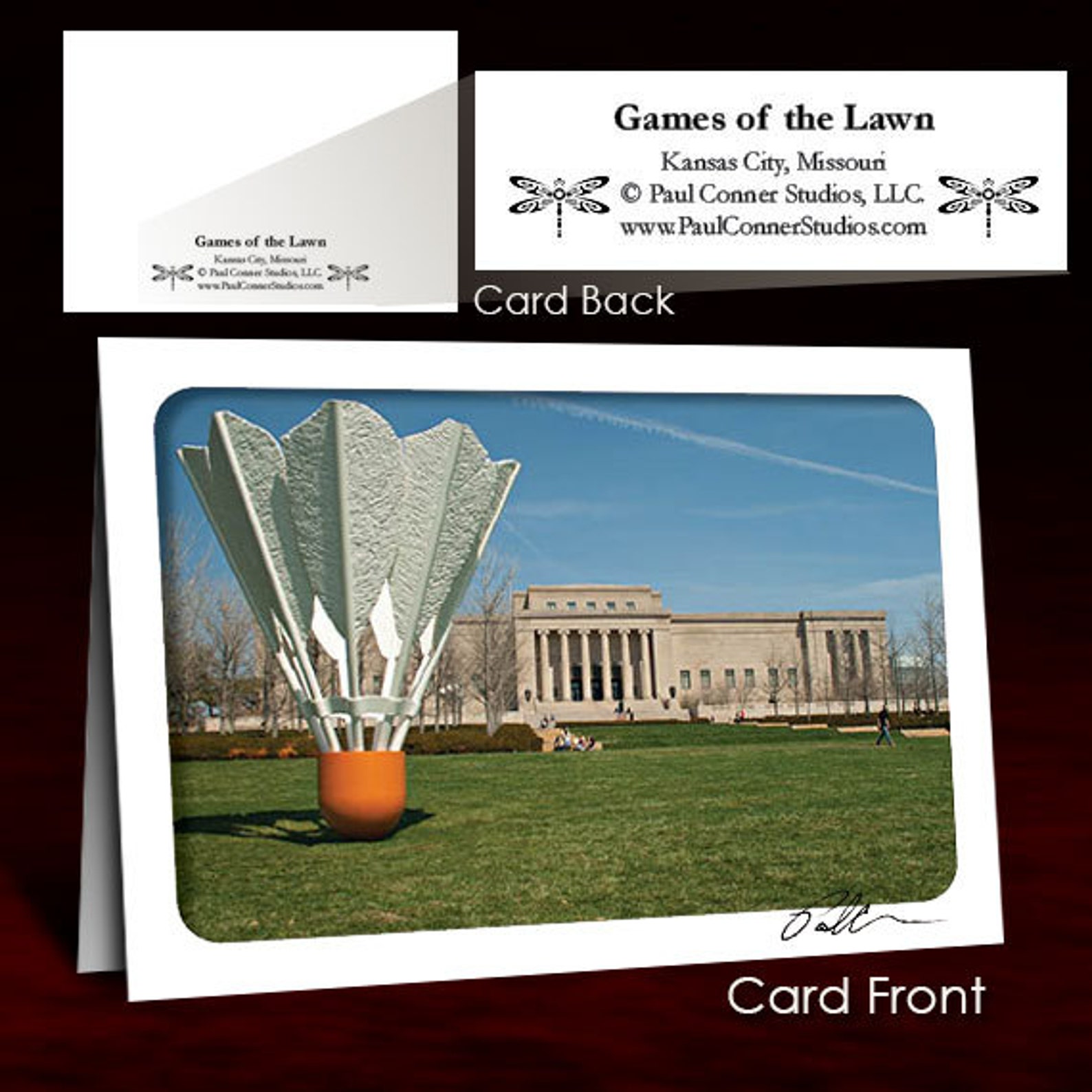 Kansas City Greeting Card Set Hand Signed Etsy