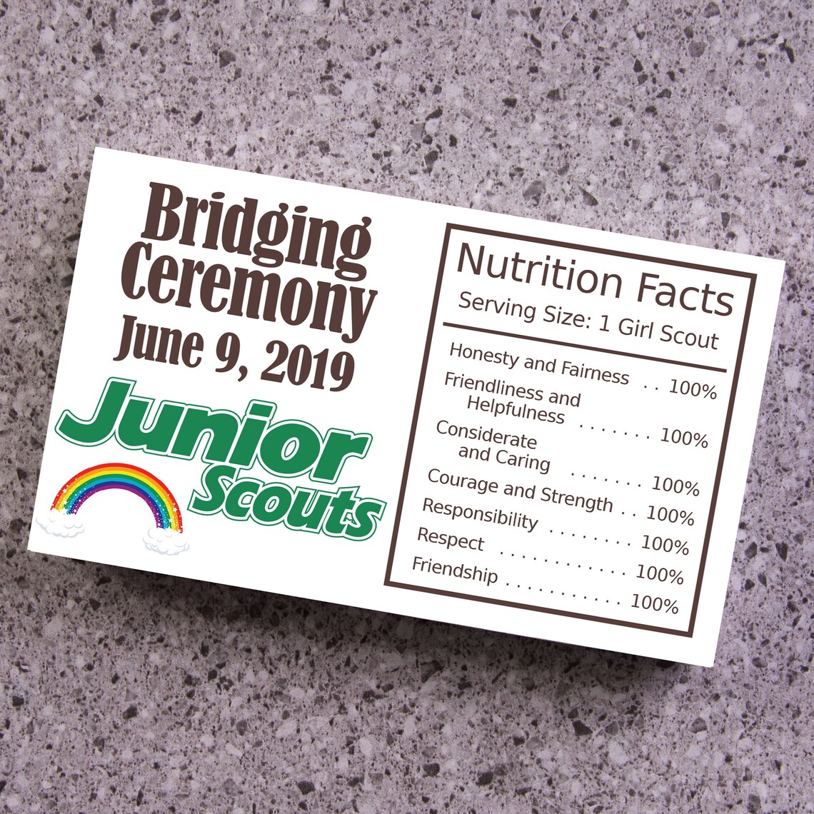 Customizable Junior Scouts 3.5 Oz Junior Mints Box Wrapper - Etsy