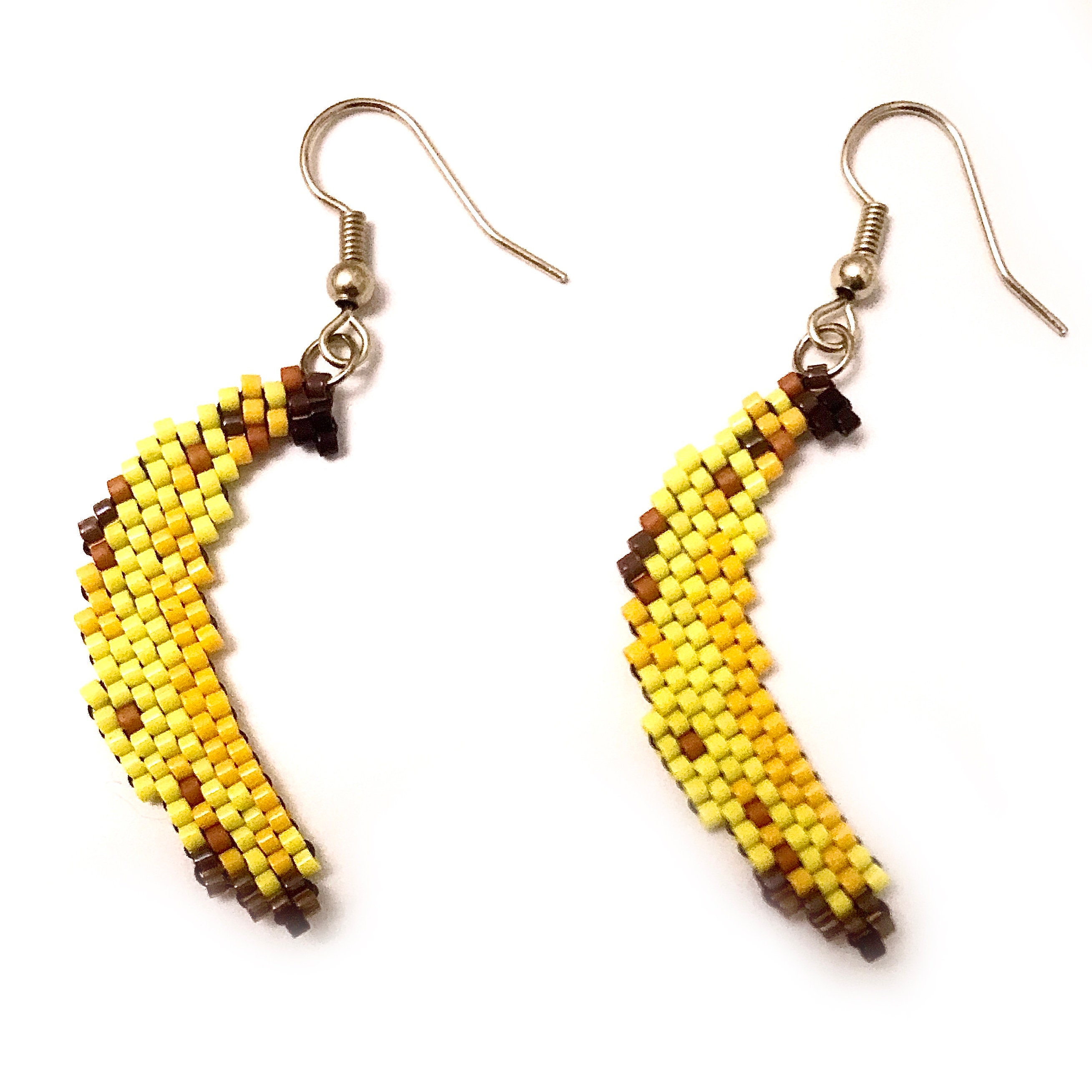 Banana Earrings Etsy