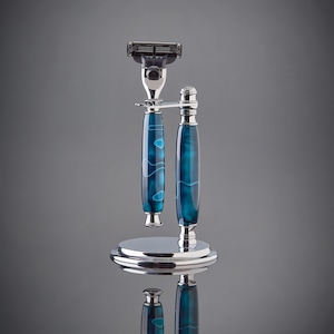 Shaving Set Handcrafted for Gillette blades | One of a Kind