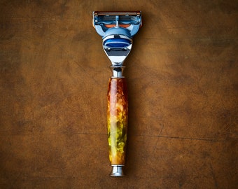 Gillette Fusion Razor With Bright Candy Colors