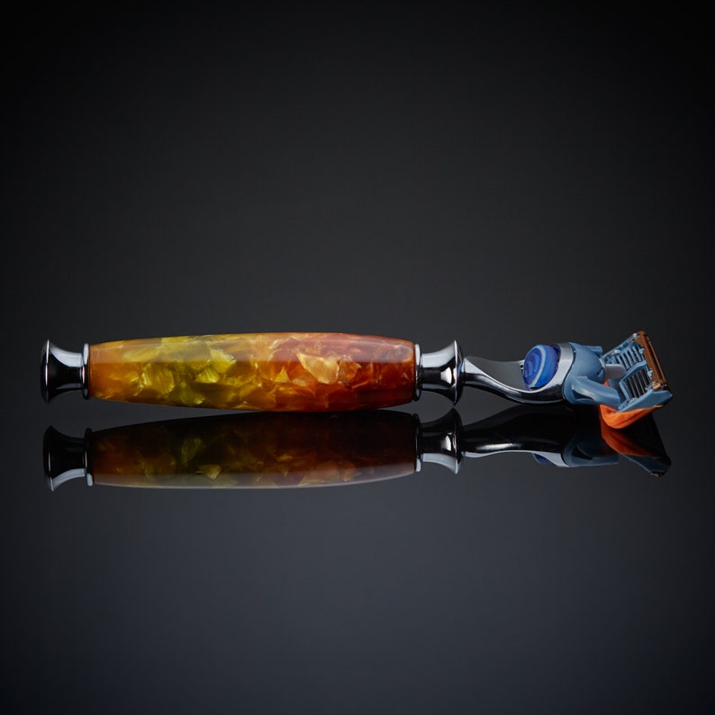 Rasoir Gillette Fusion aux couleurs acidulées image 3