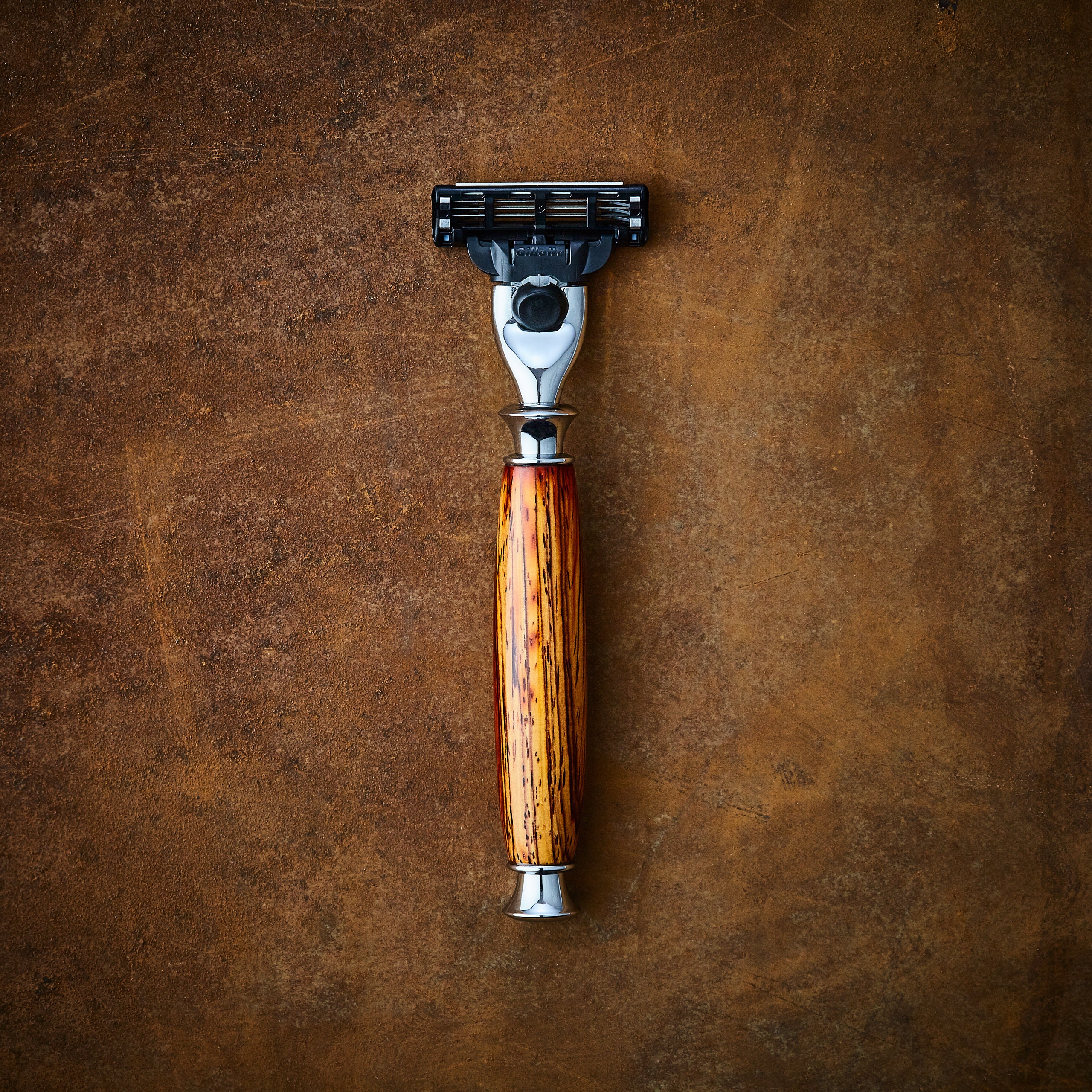 Lumber Razor Wooden Razor in Sustainable Rosewood Hardwood for Gillette Mach 3 and ...