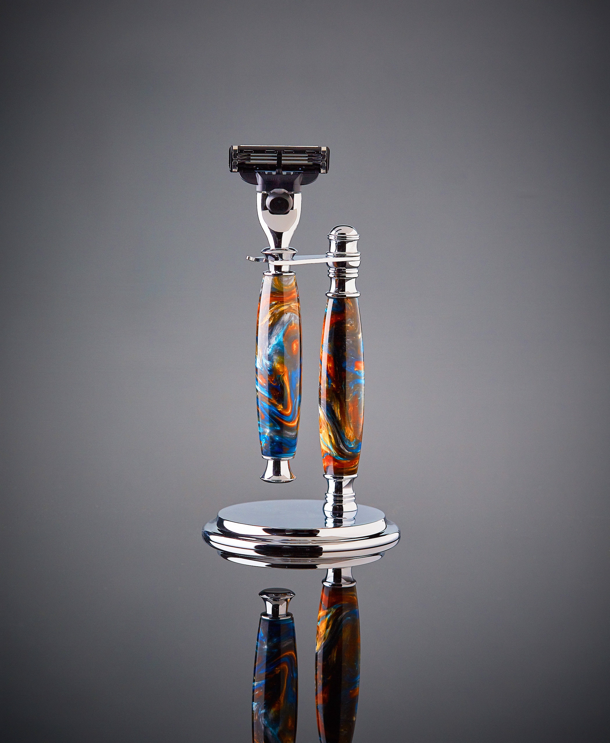 Handmade Acrylic Shaving Set: Mach 3 & Venus Razor With Stand - Etsy