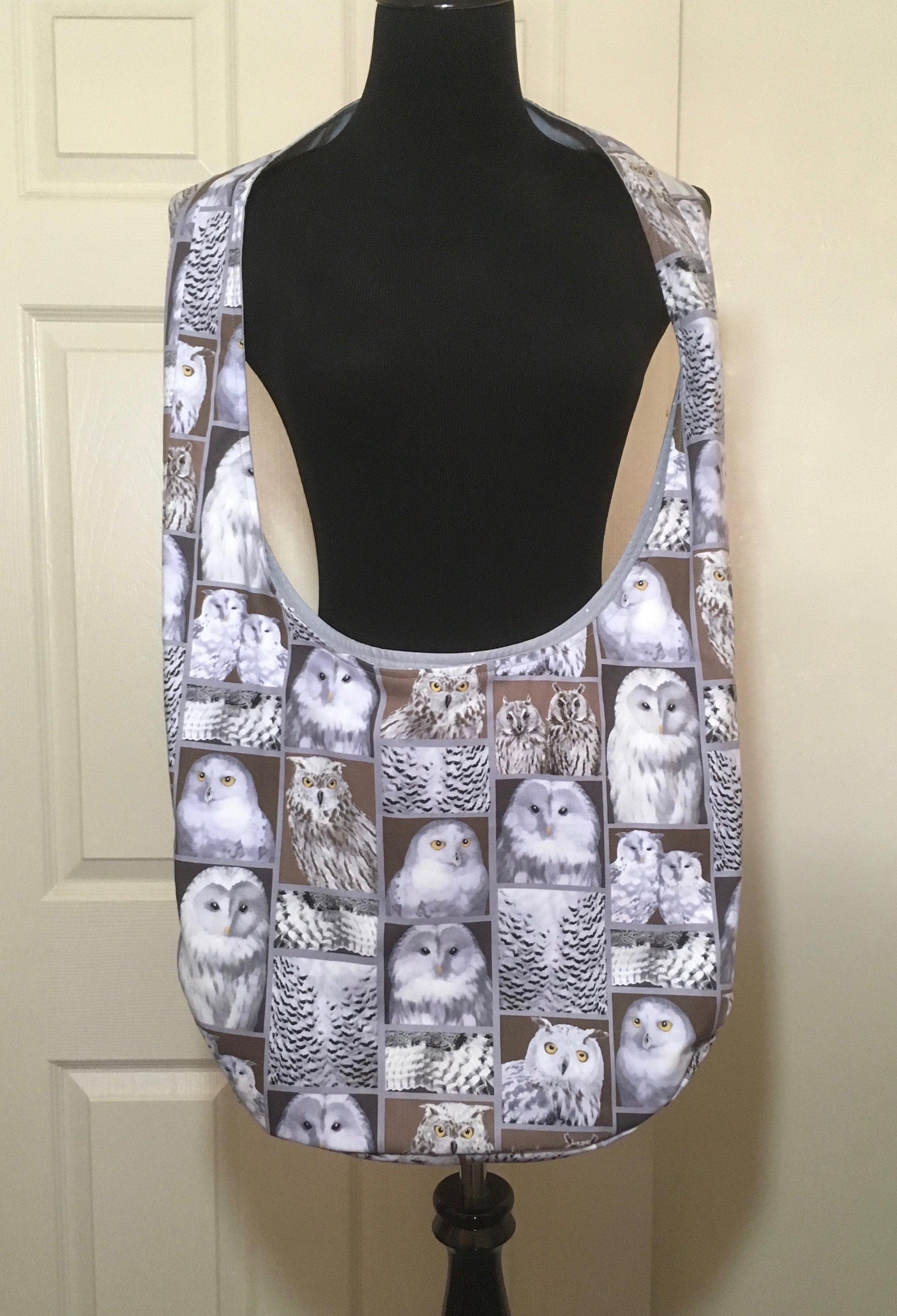 owl crossbody bag, owl hobo bag