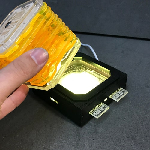 Holographic Memory Cube Base Etsy