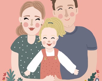 Digital File Only - Custom Family Portrait