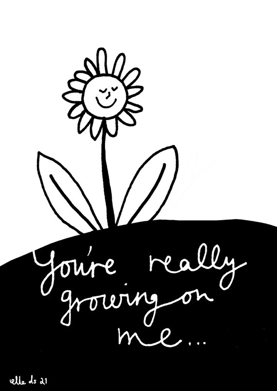 The Darkness Greeting Card growing on Me Etsy