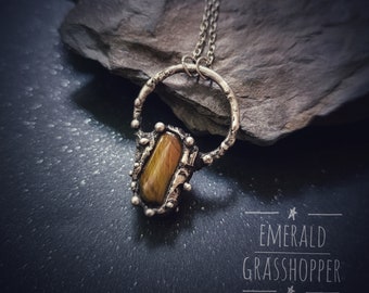 Tiger's eye pendant