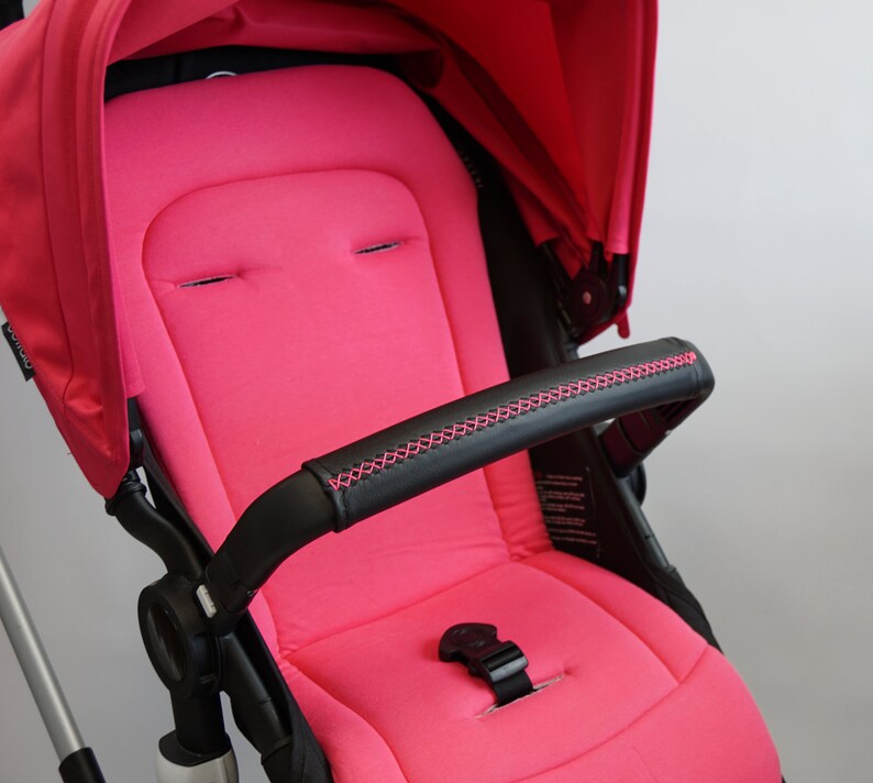 Laceup leather bumper bar cover for stroller SHORT up to Etsy