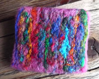 Pretty needle felted flower brooch - garden/flowers inspired by beautiful Country Gardens