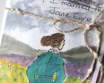 Bronte Watercolour Journal: A6 Zine, Wuthering Heights Keepsake