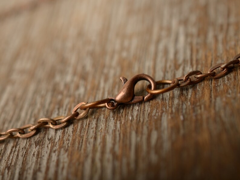 Oxidized copper necklace electroplating leaf pendant womens gift for wife nature jewelry best friend gift ideas Gardening gift