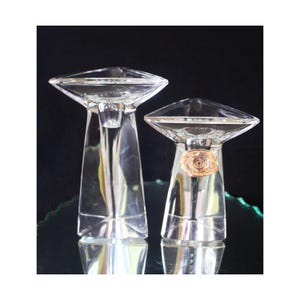 val saint lambert クリスタル　置物 green vase in crystal of the valley saint lambert model lesbos 置物