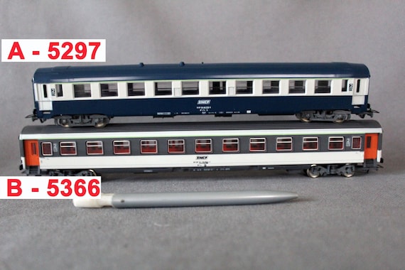 Vintage 1980 and 1981 Jouef Electric Train Model, Scale HO