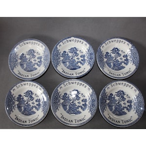 Vintage french bistro plates - Etsy 日本