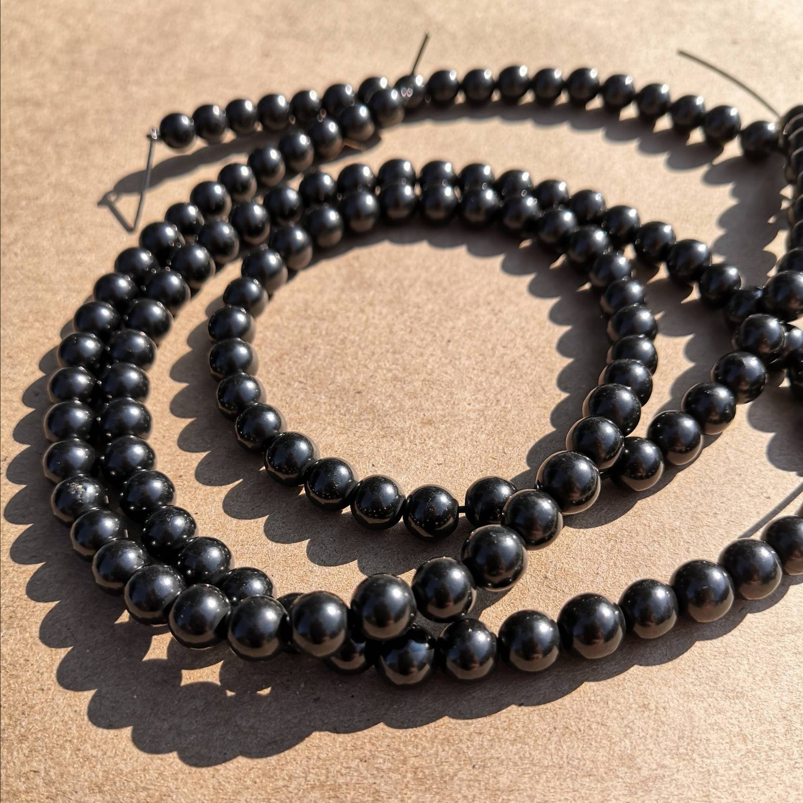 Shungite 6mm stone beads 500PCs Etsy