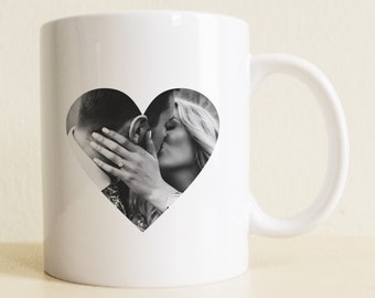 Regalos fotográficos / Regalos con imágenes / Diseño de imágenes / Regalos para hombres / Dije que sí / Copa de fotos / Regalo de compromiso / Taza de imagen / Imagen a la taza