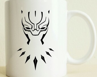 Black Panther Mug | Gift For Her | Inspiration Coffee Mug | Gift for Woman | Movie Lover Gift | College Student Gift | Black History Month