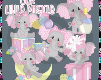 Download Baby Shower Elephant Svg Etsy