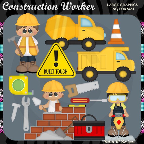 Construction Worker When I Grow Up Collection Instant Etsy