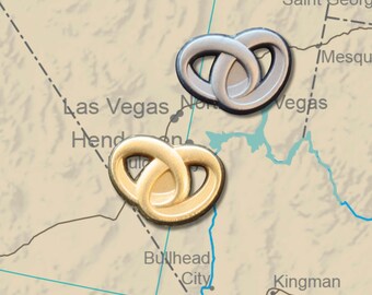 Wedding Rings Push Pins