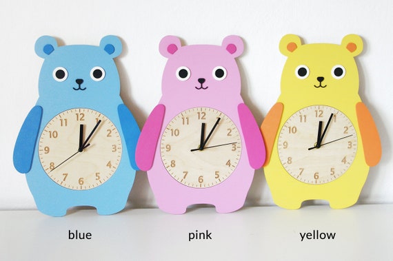Mnsruu Orologio Da Parete A Forma Di Gattino – Rotondo 24 Cm, Silenzioso, Con Pittura A Olio, Acrilico, Per Camera Da Letto E Soggiorno