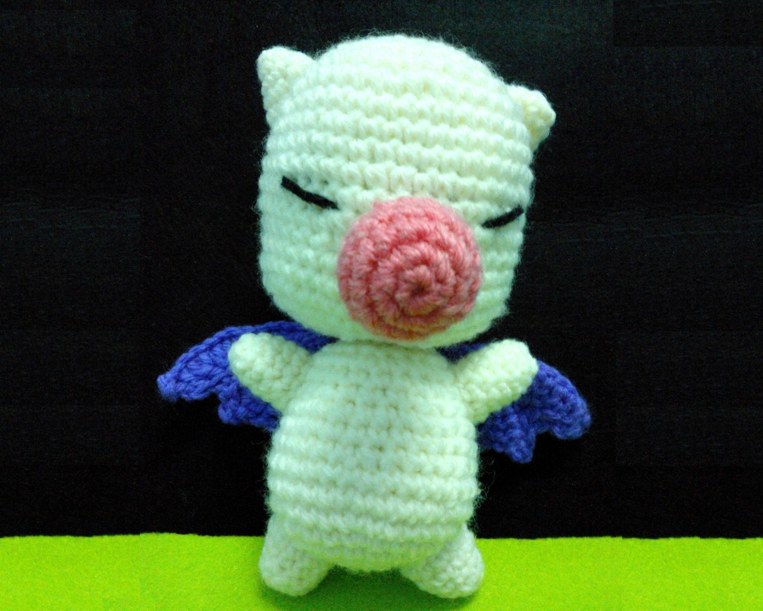 Moogle the Flying Pig - Amigurumi Crochet Pattern - PDF Instant ...