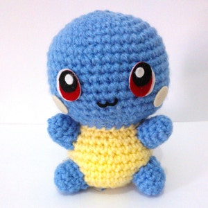 AMIGURUMI SQUIRTLE - PDF Pattern Instant Download