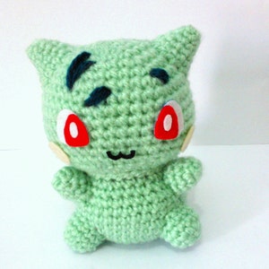 AMGURUMI BULBASAUR -  PDF Pattern Instant Download