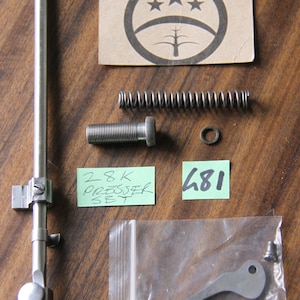 Singer Sewing Machine Set Of Presser-Foot Head Parts From A 28K - Polished / Restored - Lot G81