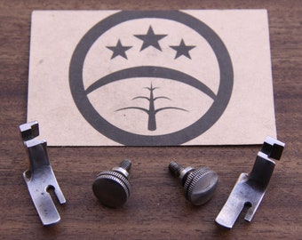 Standard Fixed Presser Foot / Attachment From A Singer 28k Sewing Machine Plus Nut - Type 1