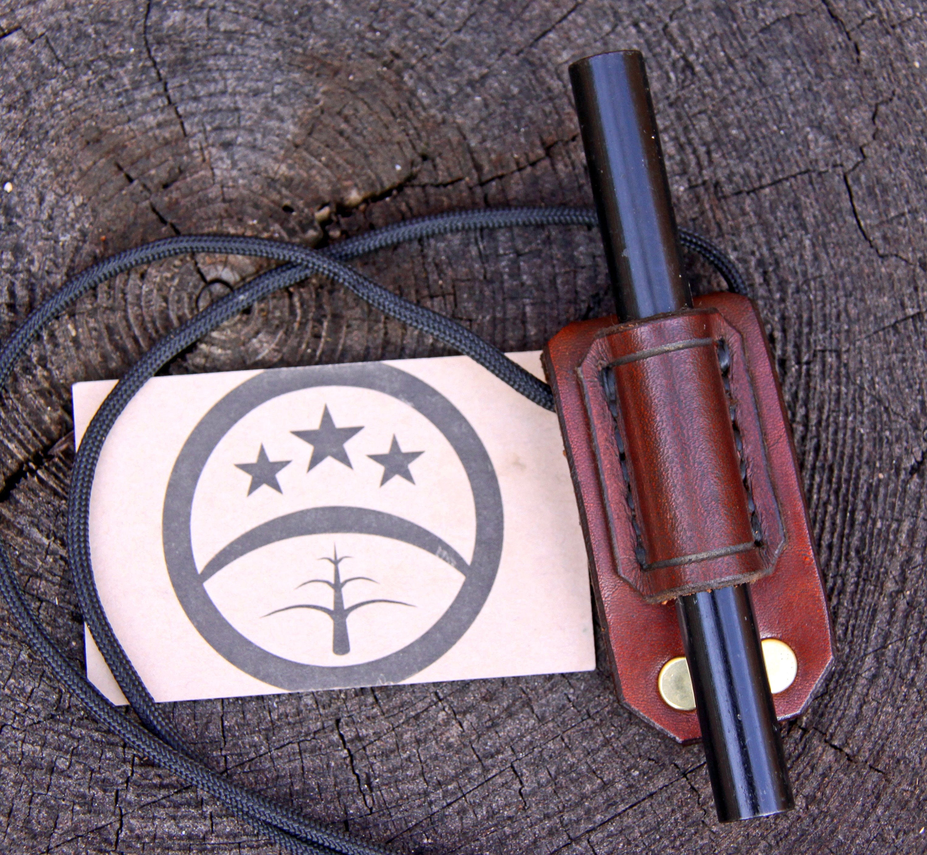 Leather Firesteel / Ferro Rod Holder for 1/2inch Rods Neck Etsy UK