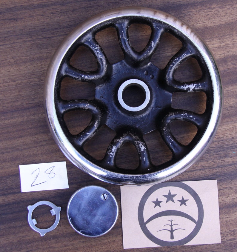 Singer Sewing Machine 12-spoke Balance / Hand Wheel From A 28K - Etsy