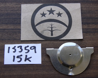 Singer Sewing Machine Darning / Embroidery / Free Motion Feed Cover Plate Attachment 15k - Nice Condition - Simanco 15359