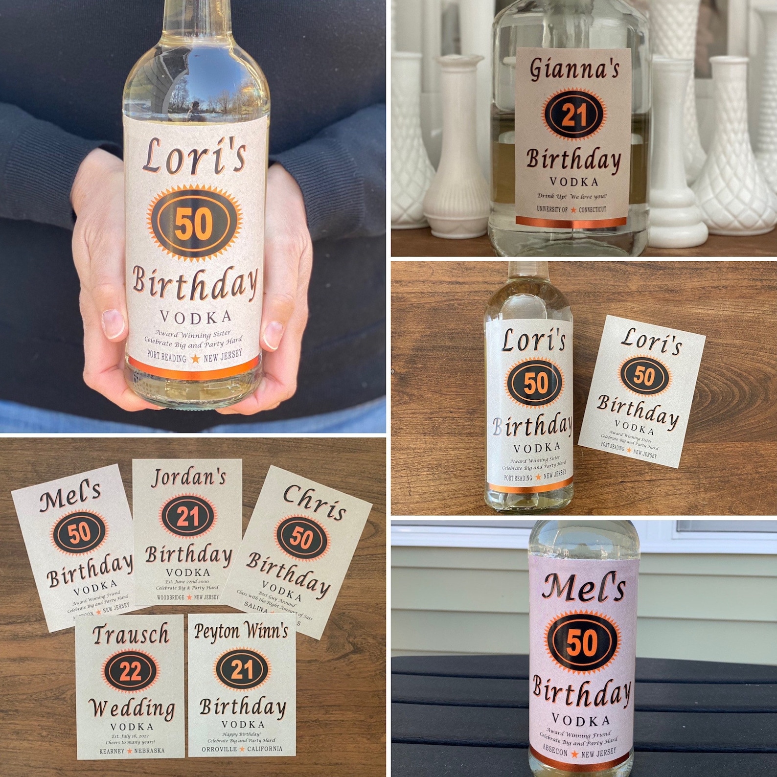 TITO'S VODKA // Birthday Wedding Bridal Shower - Etsy